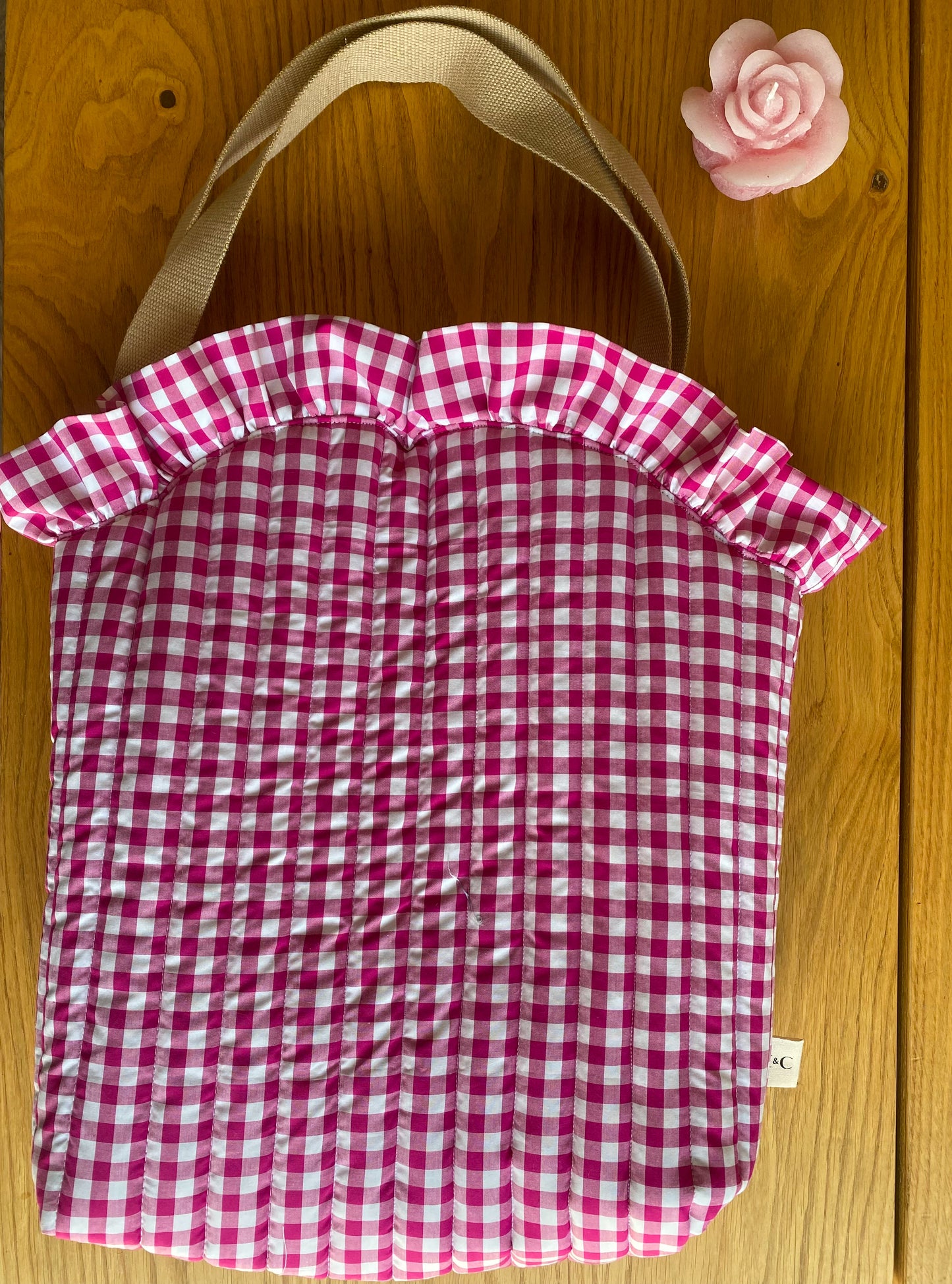 Marie - Le sac fourre-tout matelassé.