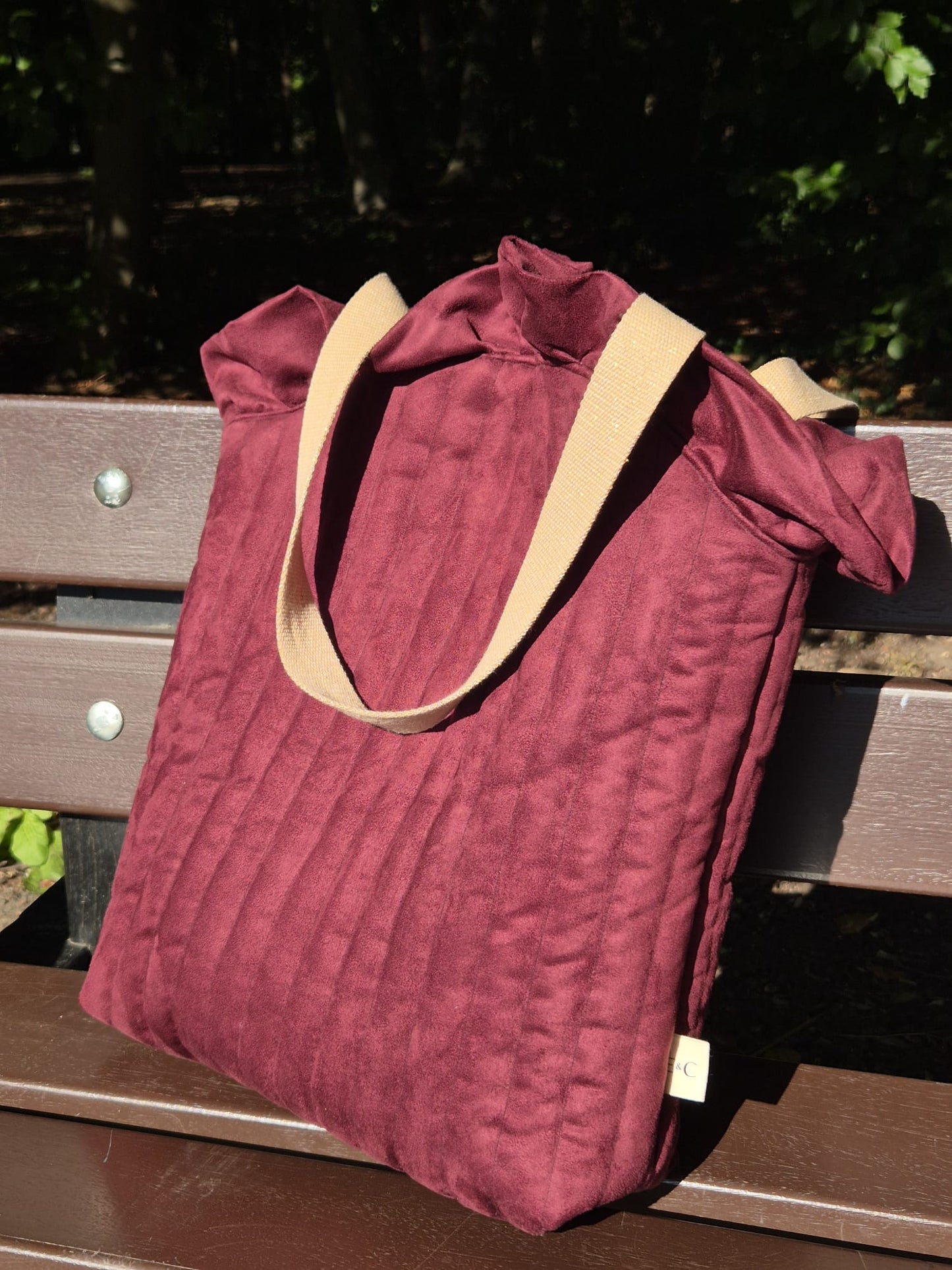 Marie - The padded tote bag