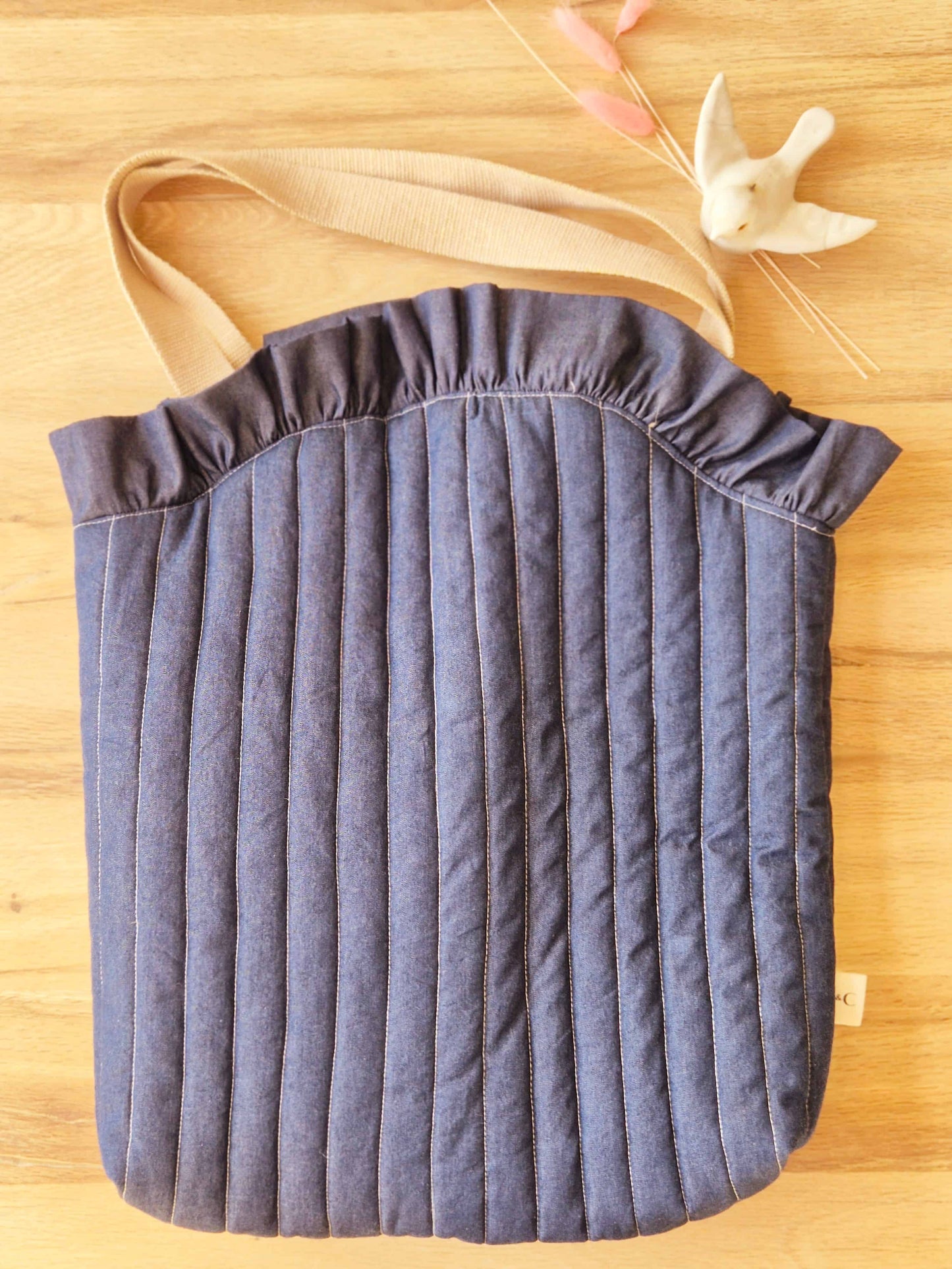 Marie - The padded tote bag